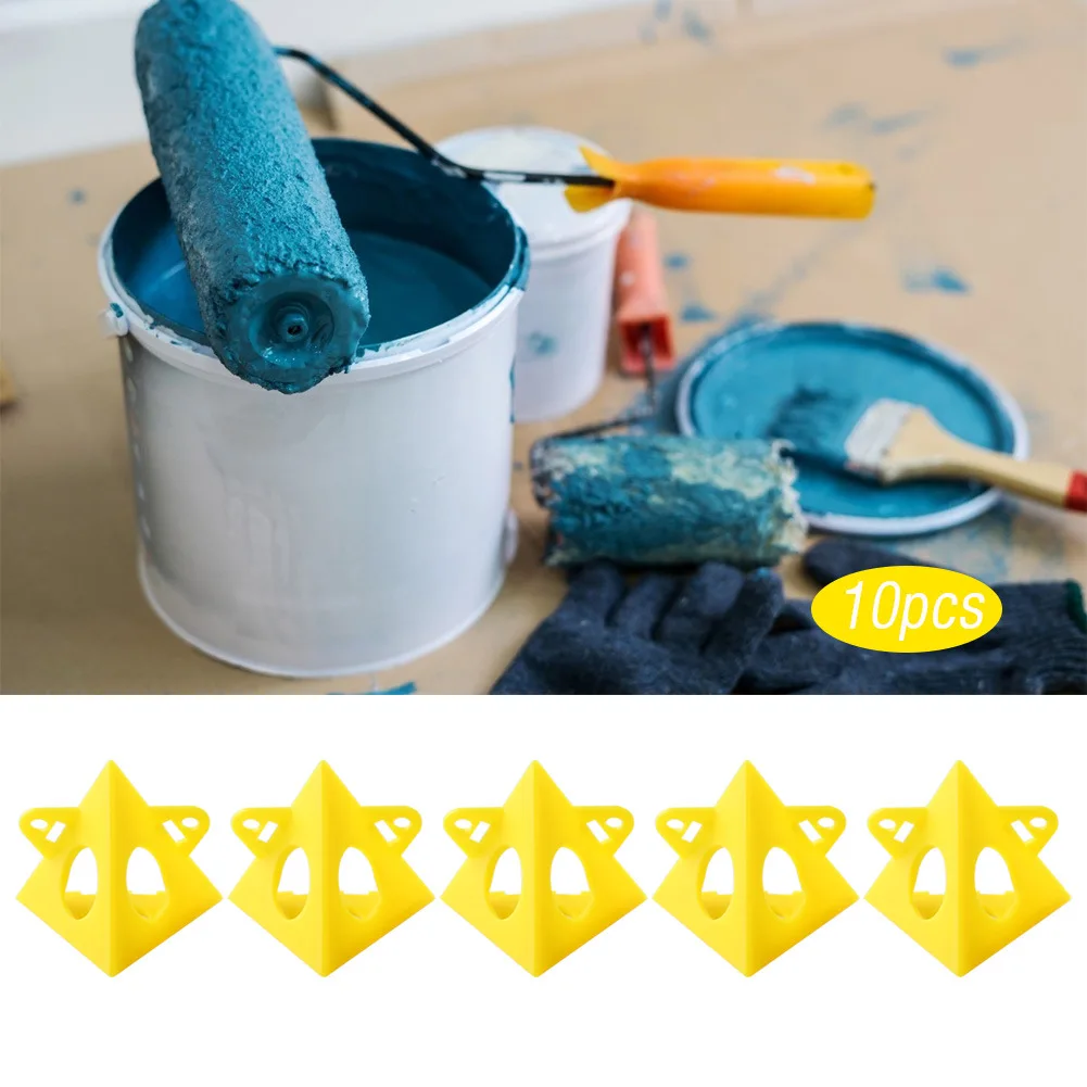 10 шт. набор пластиковых пирамидных подставок треугольные красящие подставки