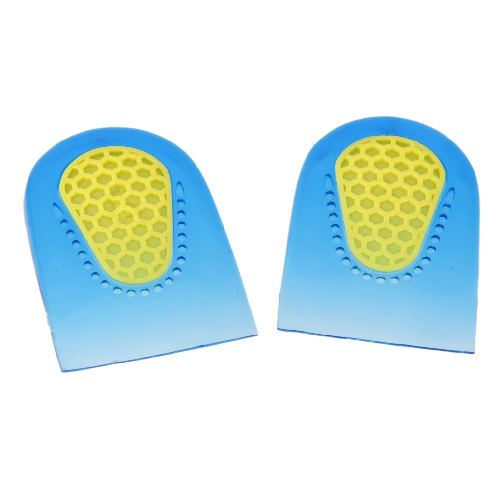 

Pair Gel Foot Heel Cup Shock Absorption Inserts Shoe Cushions