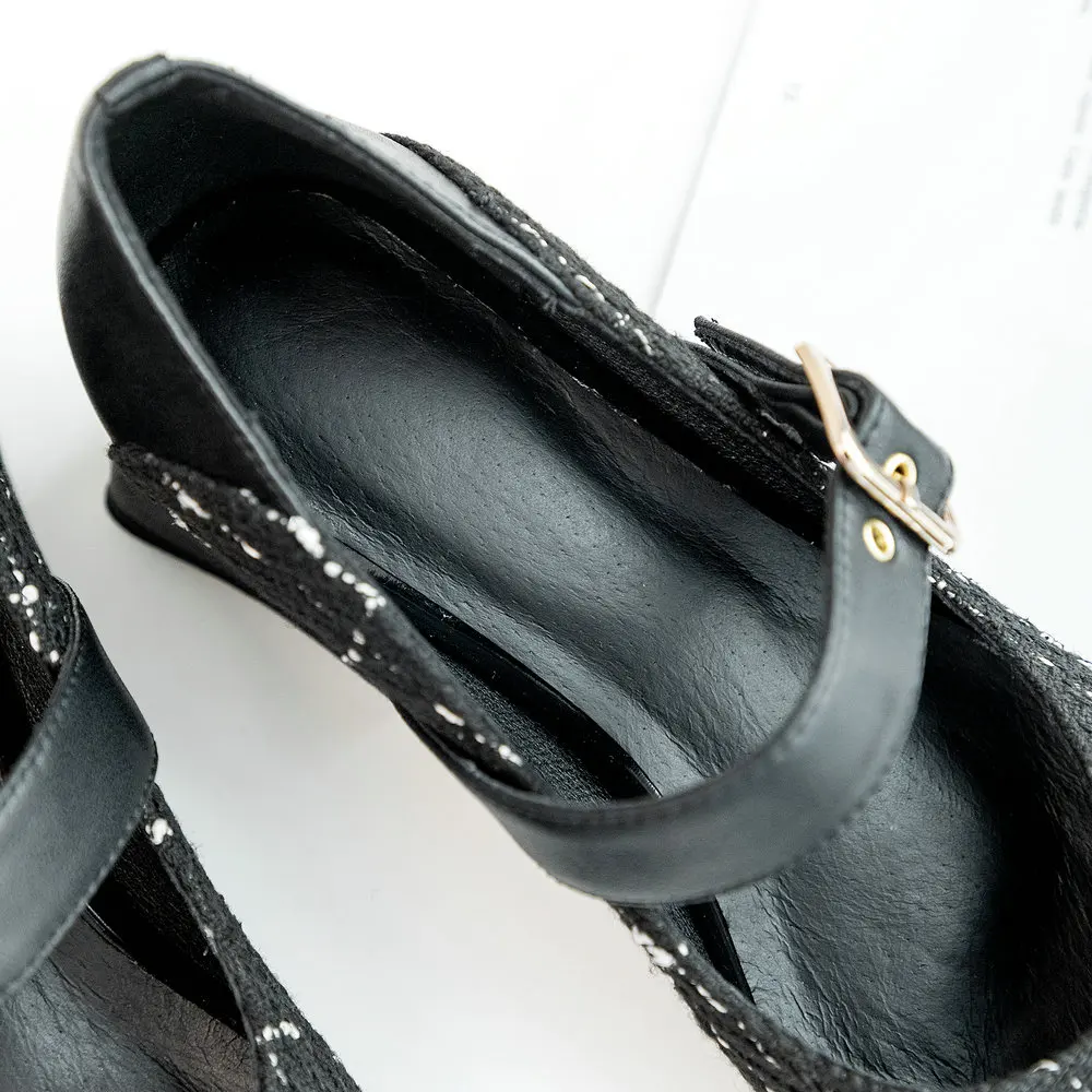 Туфли-лодочки женские на квадратном каблуке с пряжкой размеры 34 - 43 | Обувь