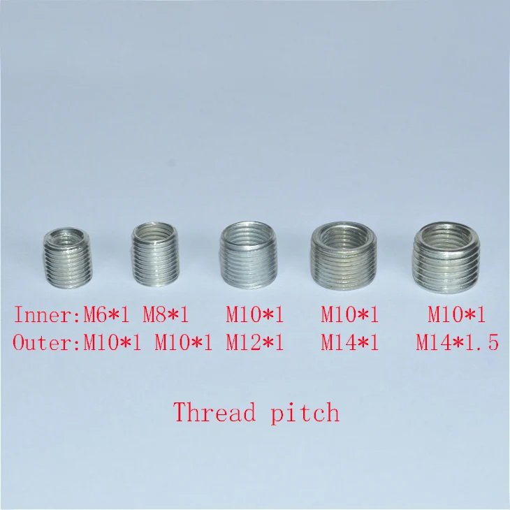 M10 to m6 m8 m12 m14 m16 m18 hollow screw adaptor inner outer threaded connector nut bolt coupler conveyer adapter | Обустройство