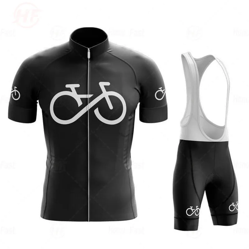 New 2020 Ropa Ciclismo Hombre Men's Cycling Clothing19D GEL Short Sleeve Suit Mountain Bike Wear Quick-drying Breathable | Спорт и