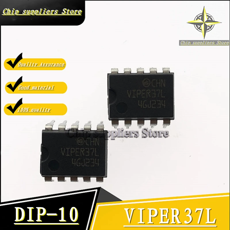 2 шт.-20 шт. // VIPER37L DIP-10 DIP10 автономный преобразователь IC Nwe тонкие материалы 100%