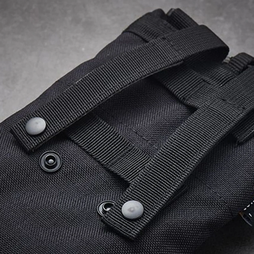 

1 Pc Large Capacity Waist Hanging Bag Card Pockets Lightweight Molle Sundries Bag Handbag Outdoor Camping Waist Pack Bag