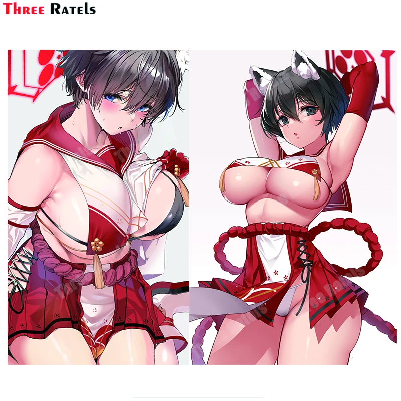 Three Ratels B712 Tsubaki синий архив наклейки для Passat B6 автомобильный аксессуар авто Dedcor наклейки виниловый материал