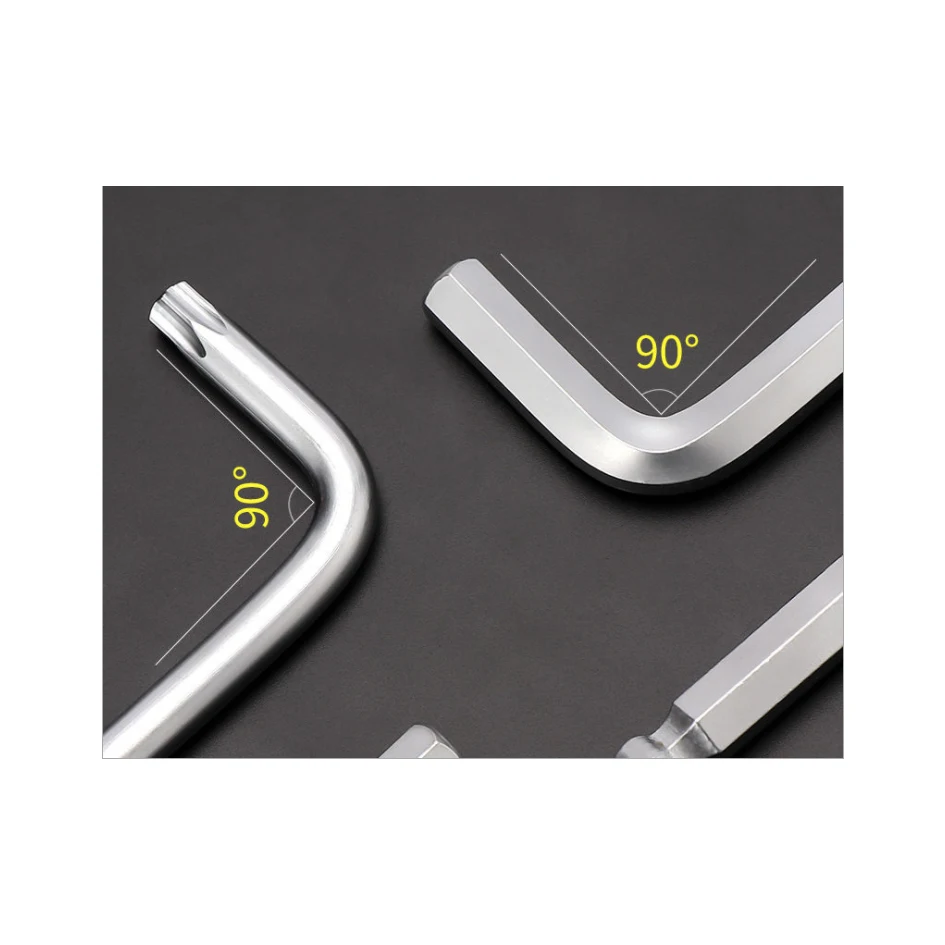 9 шт. в наборе прочный метрический звездообразный ключ хром ванадиевый ручной