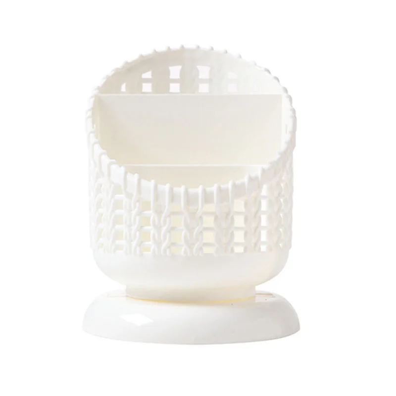 

Creative Fashion PP Pen Holder Lovely Small Fresh Kitchen And Bathroom Decoration Multifunctional Desktop Storage Pen Bucket