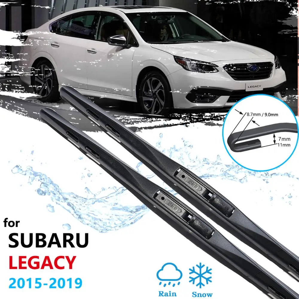 Для Subaru Legacy BN BS 2015 2016 2017 2018 2019 автомобильная щетка для переднего окна ветрового стекла облицовка стеклоочистителя аксессуары.