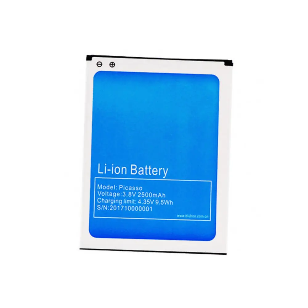Оригинальный размер сменная батарея 2500mah 9.5wh 3 8 v для телефонов Bluboo Picasso | Мобильные