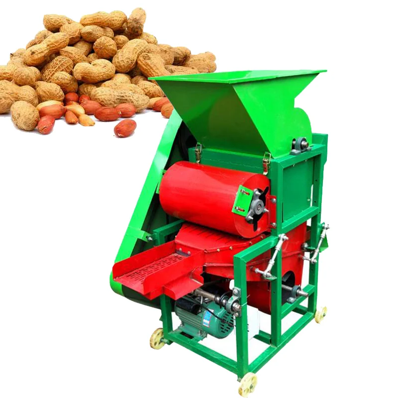 

500kg/h peanut peeling sheller shelling machine with low breakage rate Multifunctional Moringa Seed Hulling Machine