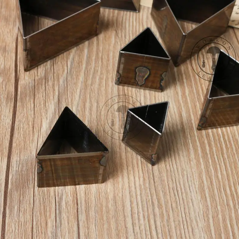 Треугольные геометрические серьги ZONESUN Штамповочный Инструмент Для Резки Кожи и