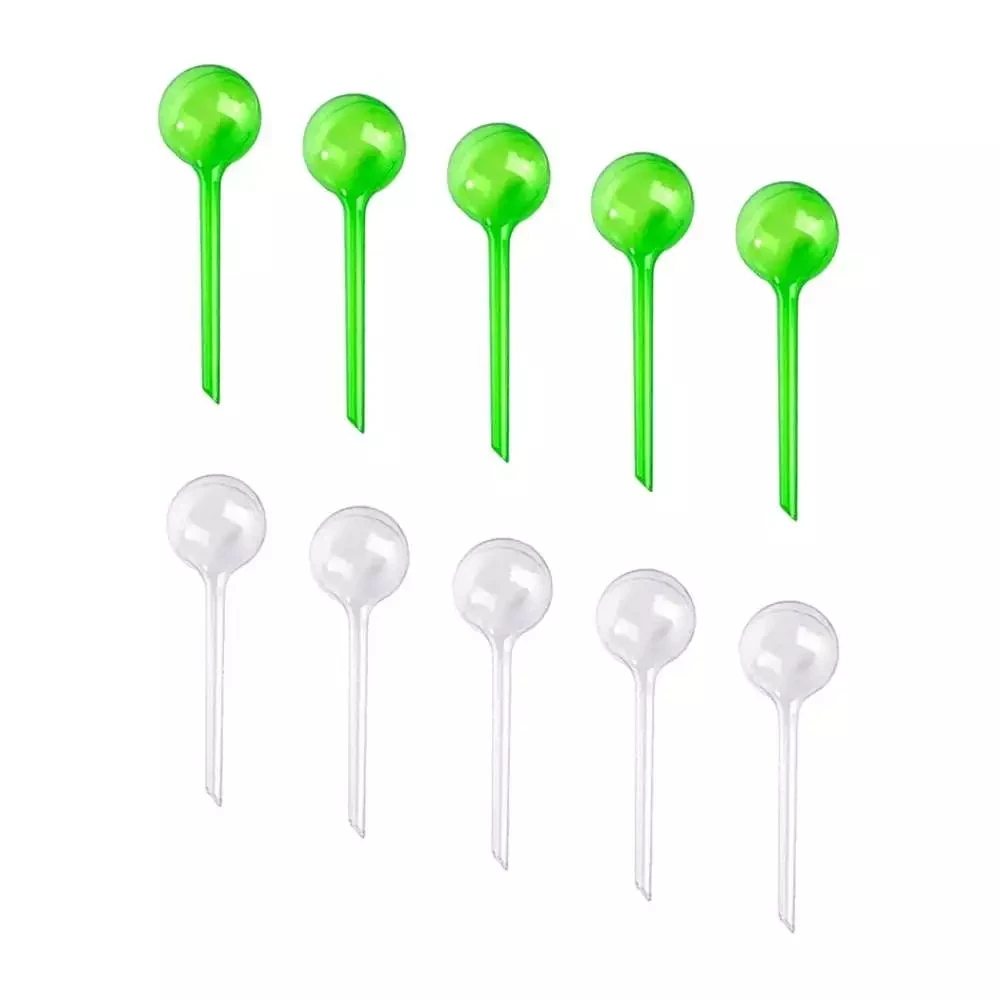 

5pcs Practical Automatic Plant Self Watering Bulb Shape Waterer Globes Automatic Irrigation Patio Lawn Garden Pot Planter Cans