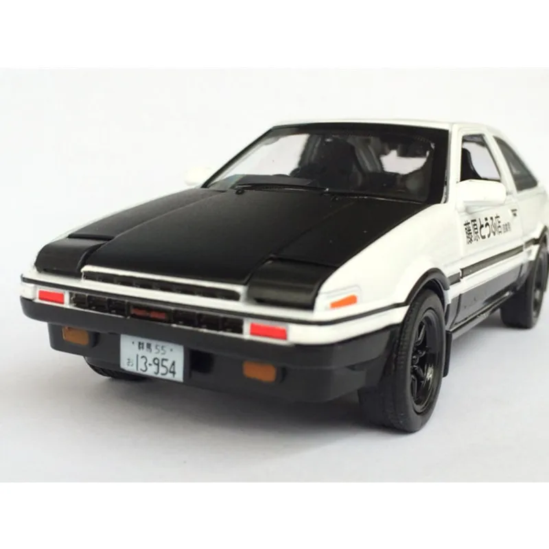 Литой автомобиль Initial D Toyota AE86 из сплава металла модель автомобиля Inital игрушечные