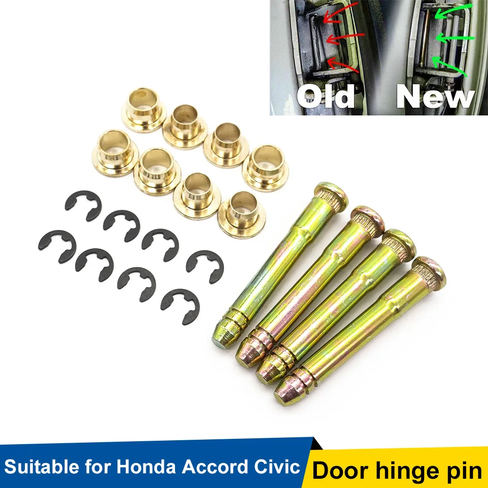 

Hot Sell Door Hinge Pins and Bushing Repair Kit Set for Honda Accord Civic CR-V CRX CX DX EX SI EG6 B16 D16 EK EG EH Support CSV