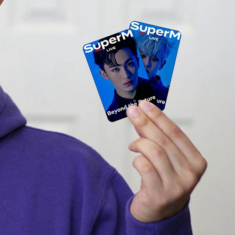 10 шт./компл. KPOP SuperM live Photo карточные фотографии Boy LOMO Cards Self Made Pictures Photocard Fans