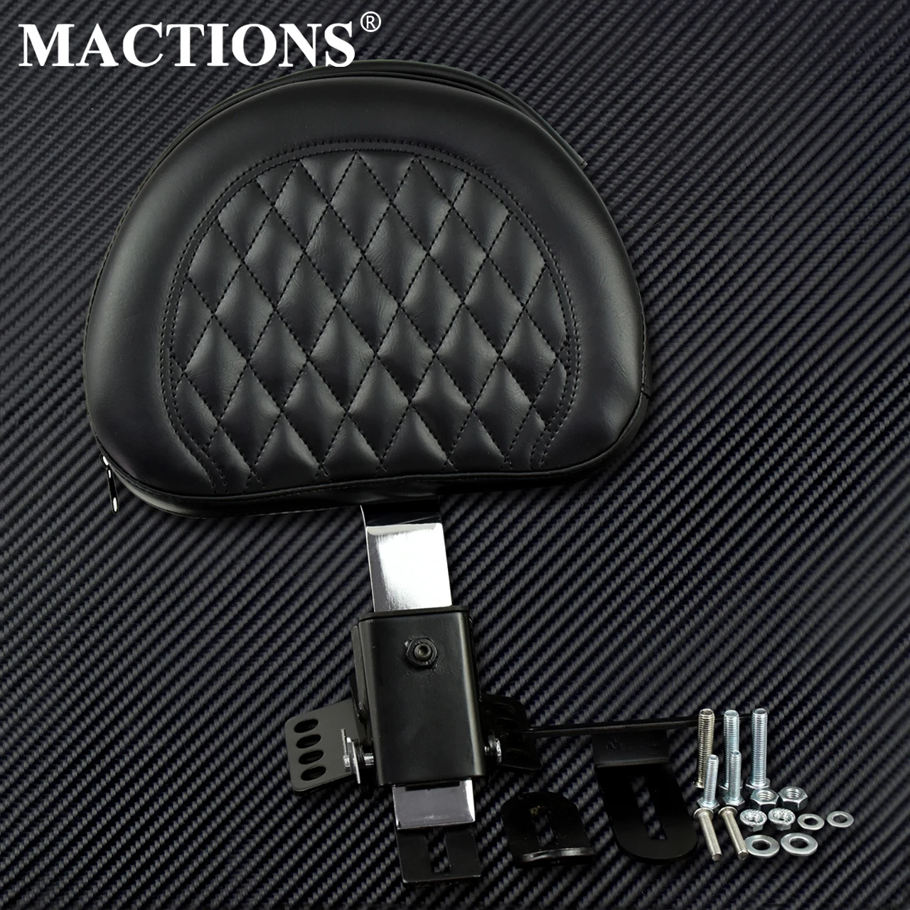 Передняя регулируемая подкладка на спинку водителя мотоцикла сиденье для Harley