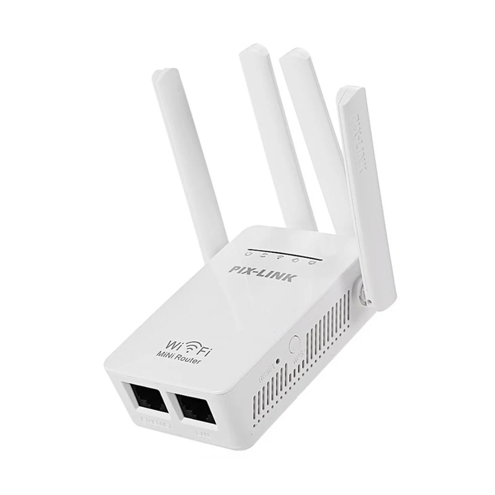 300Mbps Беспроводной Wi-Fi ретранслятор 300/1200 Мбит/с двухдиапазонный 2,4/5G 4-антенны Wi-Fi расширитель диапазона Wi-Fi ретранслятор Беспроводной Wi-Fi роутер - Цвет: 300Mbps