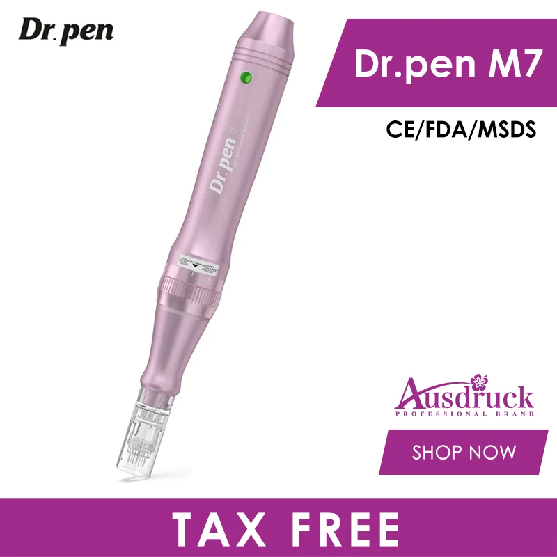 Dr.pen M7-W Wireless Auto Microneedles Dermapen Tatoo Mesotherapy Facial Tools Derma Pen Rolling Device with Medical CE