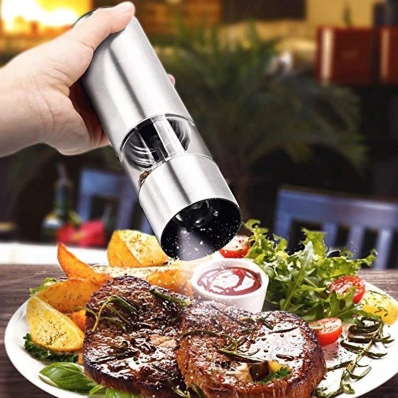 Electric Salt and Pepper Grinder Set (Batteries not included) | Дом и сад