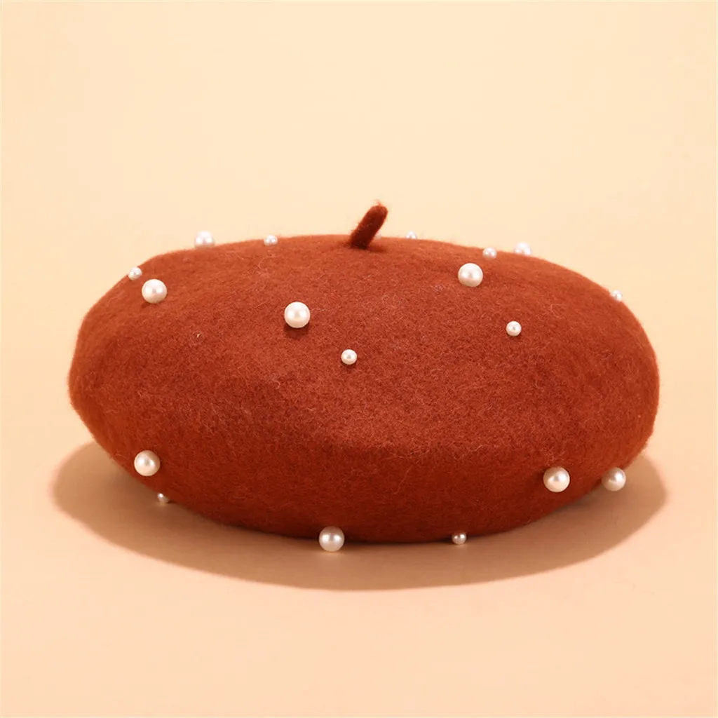 Модная женская зимняя шапка берет корейского художника продавца газет прямая