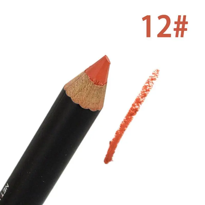 Лидер продаж вечерние цветные деревянные стойкие подводки для губ оптовая