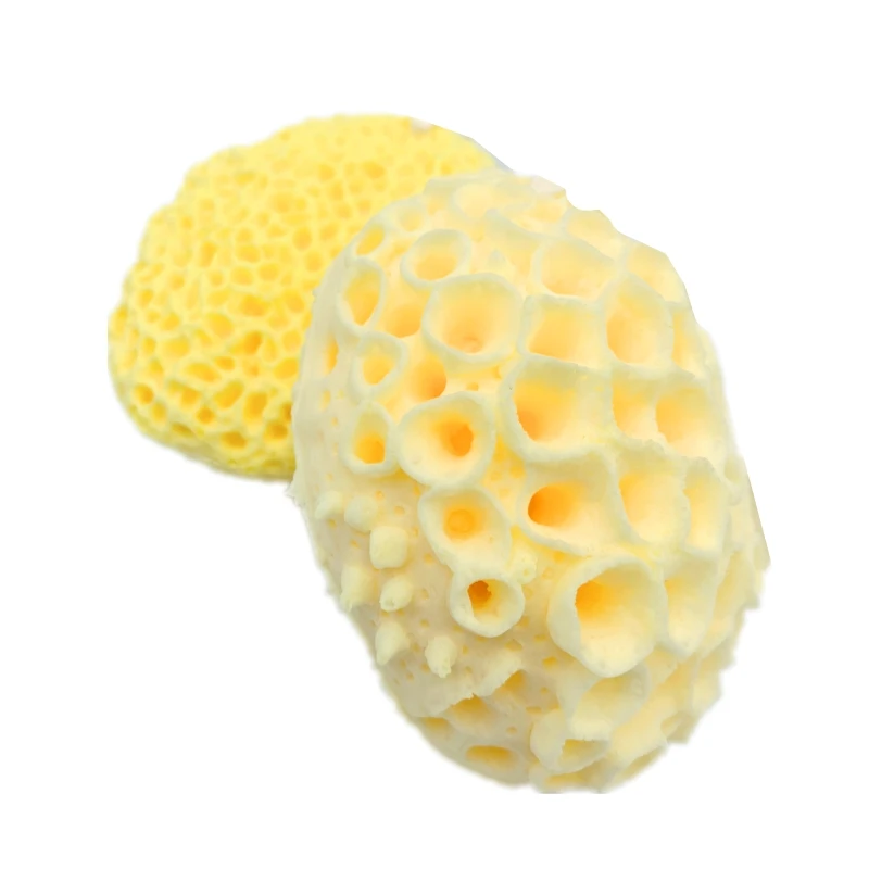 Натуральная морская шерсть губка для замены удаления омертвевшей кожи