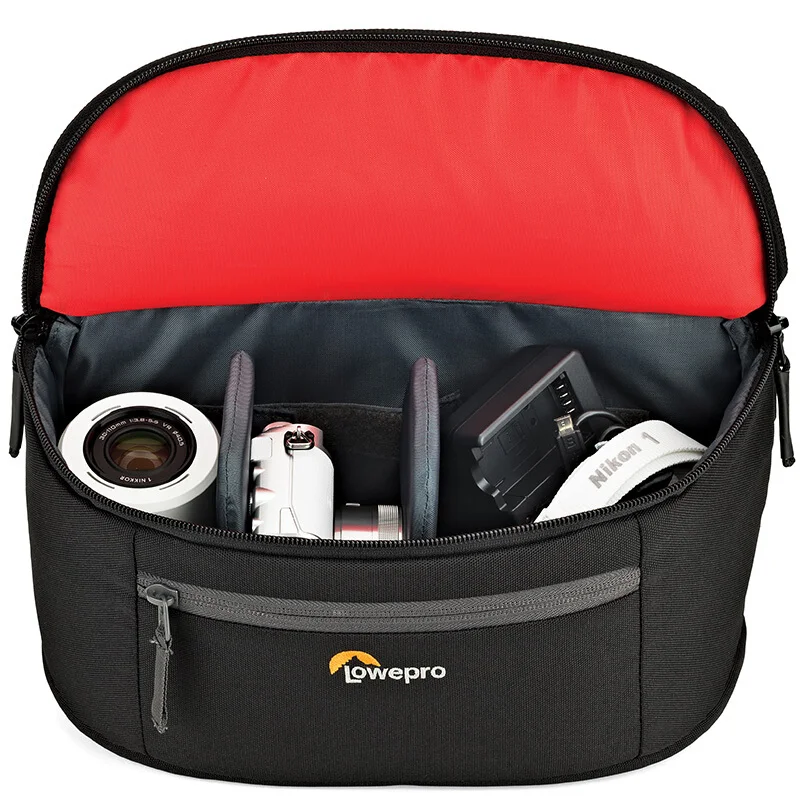 wholesale gopro genuine lowepro duo digital slr camera photo bag leisure backpacks shoulder bags waist pack free global shipping