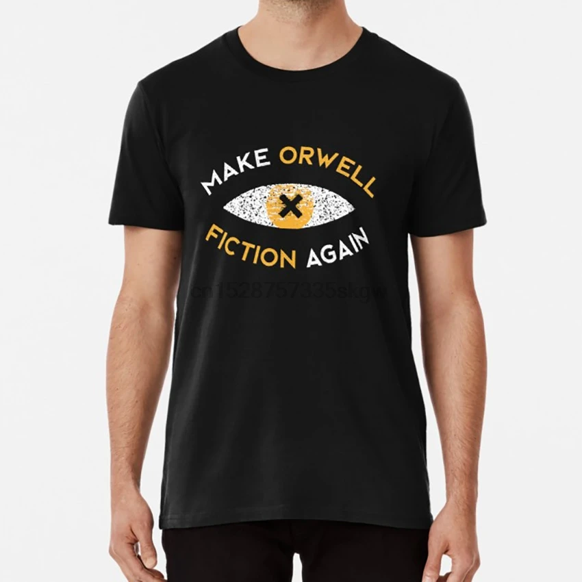 Сделай Orwell художественную литературу снова философия подарок футболка orwell 1984