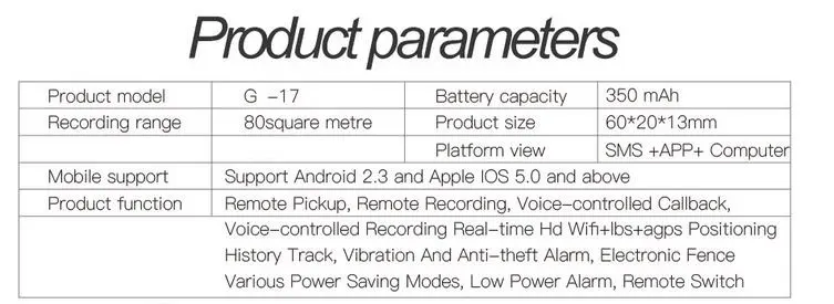 GPS Tracker U Disk mini shape Voice record Locator Devices Personal Positioning Anti-Lost APP GPS Tracker