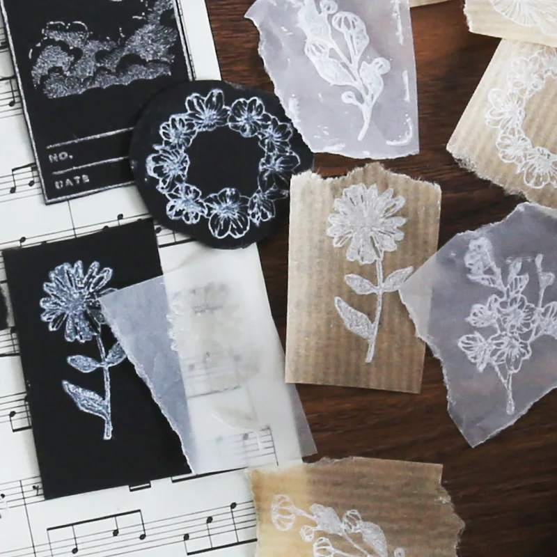 TUNACOCO Природный Штамп 1 шт. печать Sighnet Луна растение звезда акриловый штамп пуля