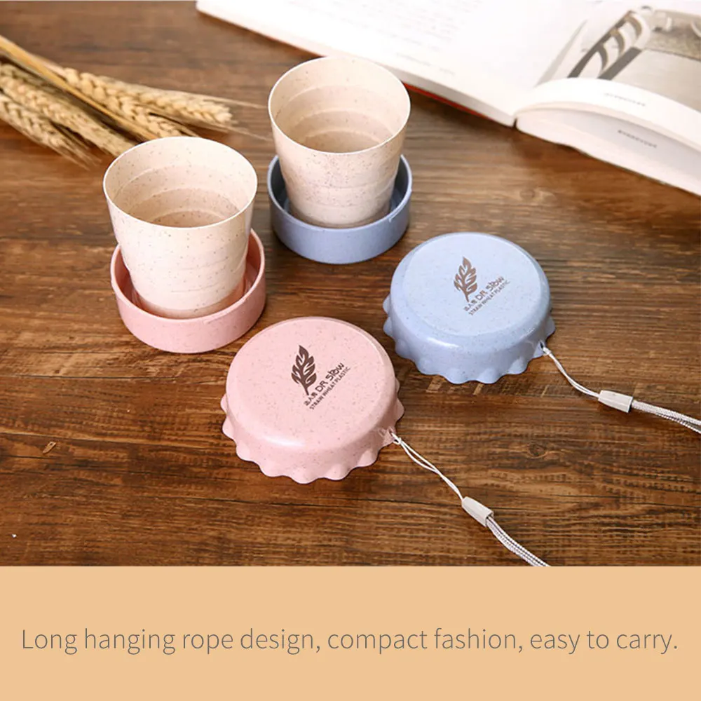 1 шт. портативная пластиковая Пшеничная солома телескопическая Питьевая