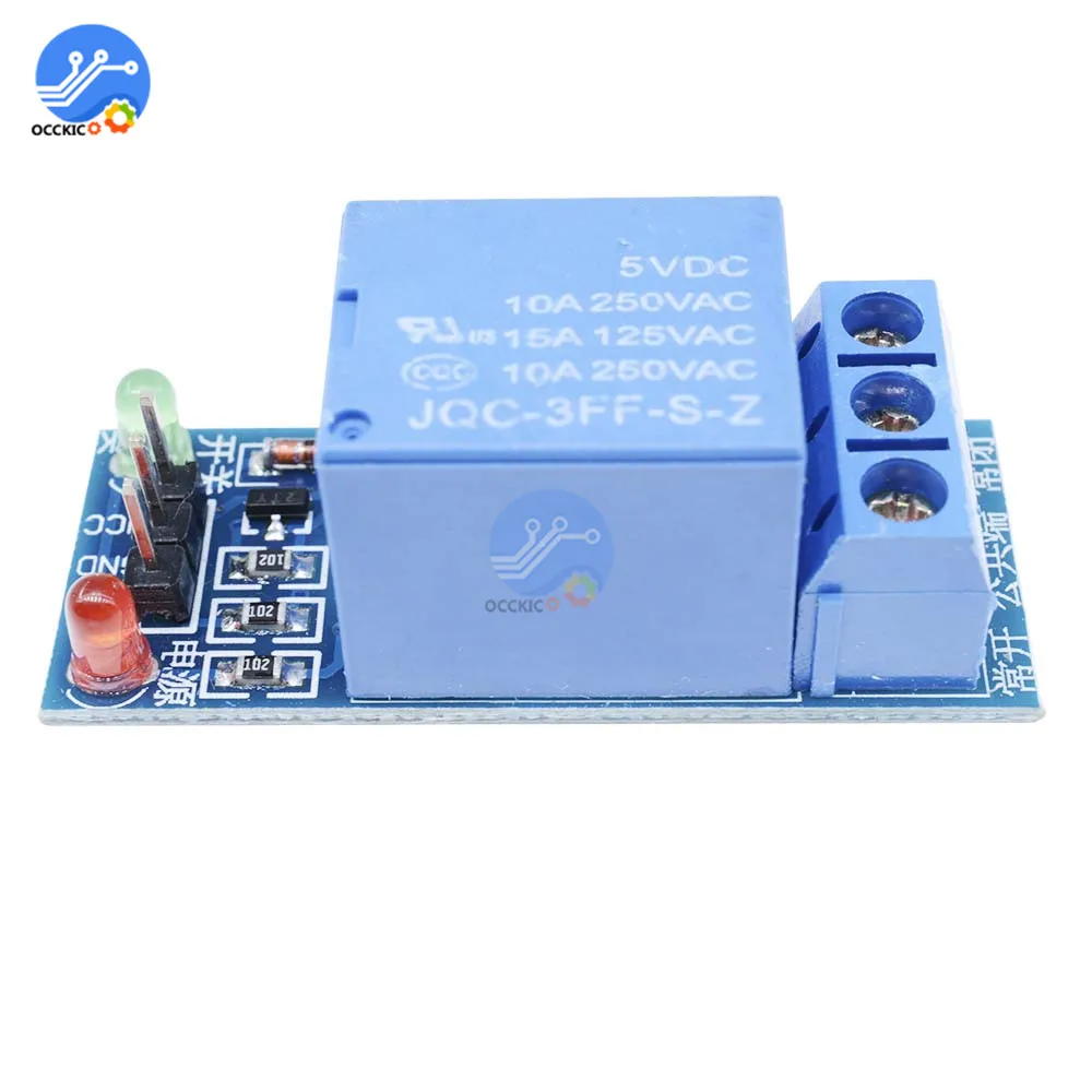 5 шт./лот в триггер низкого уровня Один 1-канальный релейный модуль Интерфейсная