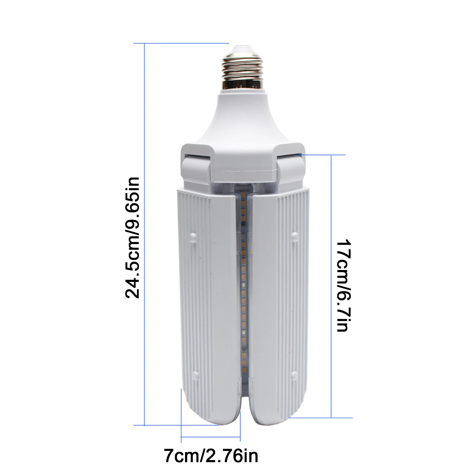 

LED Plant Growth Light Foldable Full-spectrum Three-four-head Waterproof Plant Growth Light Indoor Light Source
