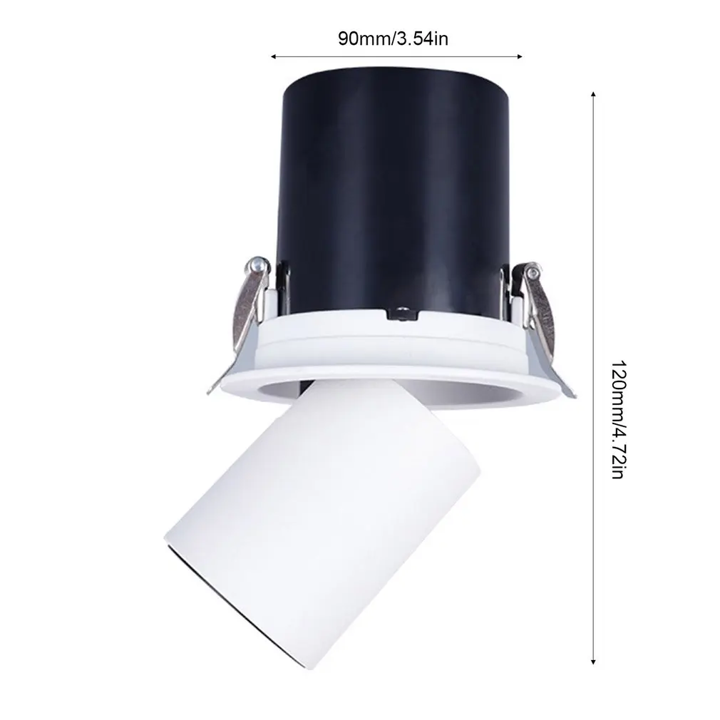 

Led Cob Adjustable Dimmable Ceiling Spotlight Directional Spot Light Surface Mounted Spots Light For Cabinet Gallery