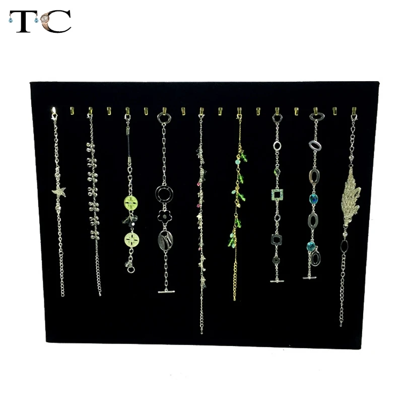 Новинка высокое качество бархатная доска для хранения ожерелье подвеска дисплей