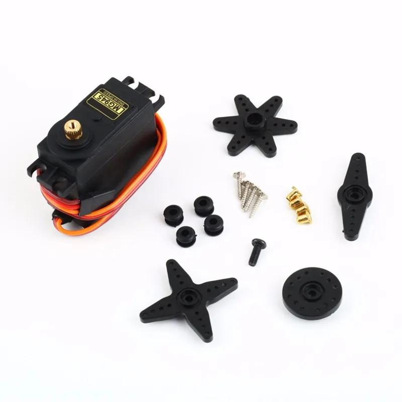 MG946R MG946 RC сервопривод 55g крутящий момент 13 кг Улучшенный MG945 для лодки автомобиля самолета Heli робота