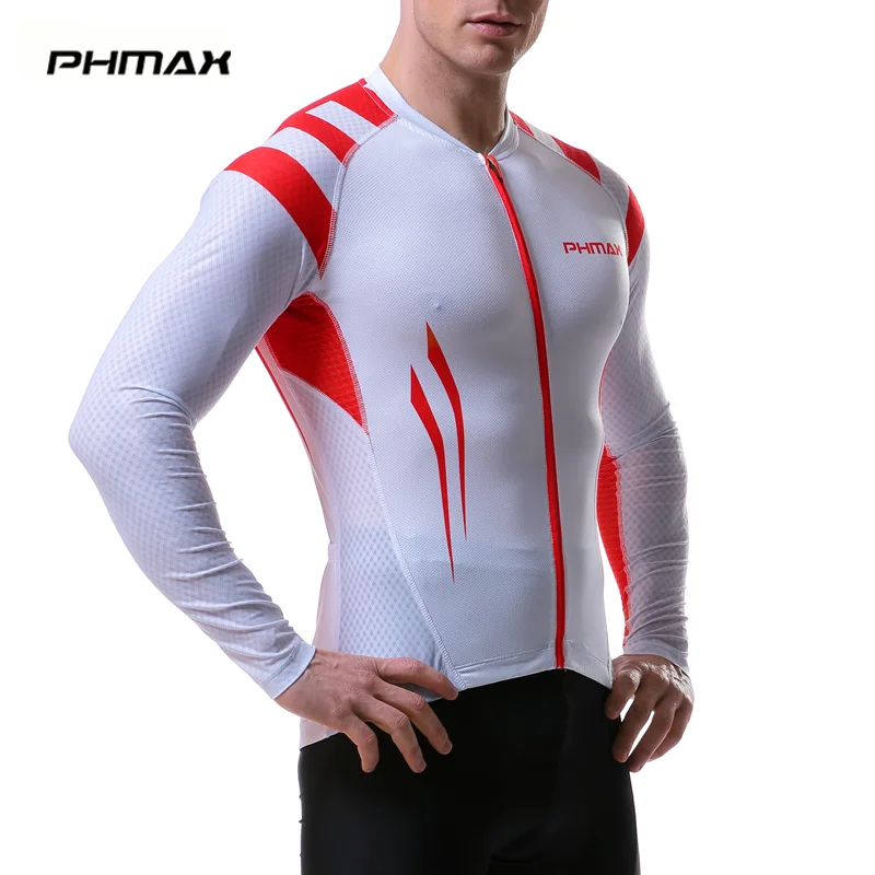 Трикотажные изделия PHMAX с длинным рукавом для езды на велосипеде|Майки
