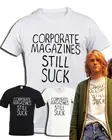 Футболка Курта Кобейна, корпоративные журналы, до сих пор, груж, женская рубашка черная