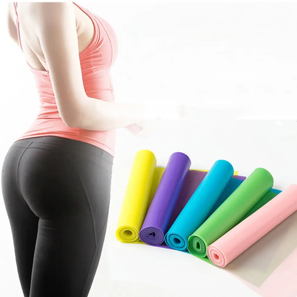 

Yoga Elastic Band Environmentally Friendly Odorless Latex Pull Rope Stretching Band Tension Piece Resistance Band Fitness