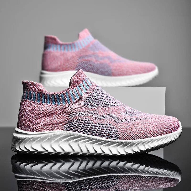 

New Women's Shoes Mesh Breathable Women Shoes Outdoor Flat Casual Running Tennis Sports Shoes Women Sneakers Zapatos De Mujer
