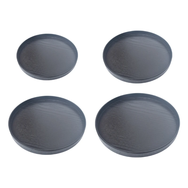 Деревянные Чай поднос круглый Форма закуска для кофе-брейка Еда еды Кухня