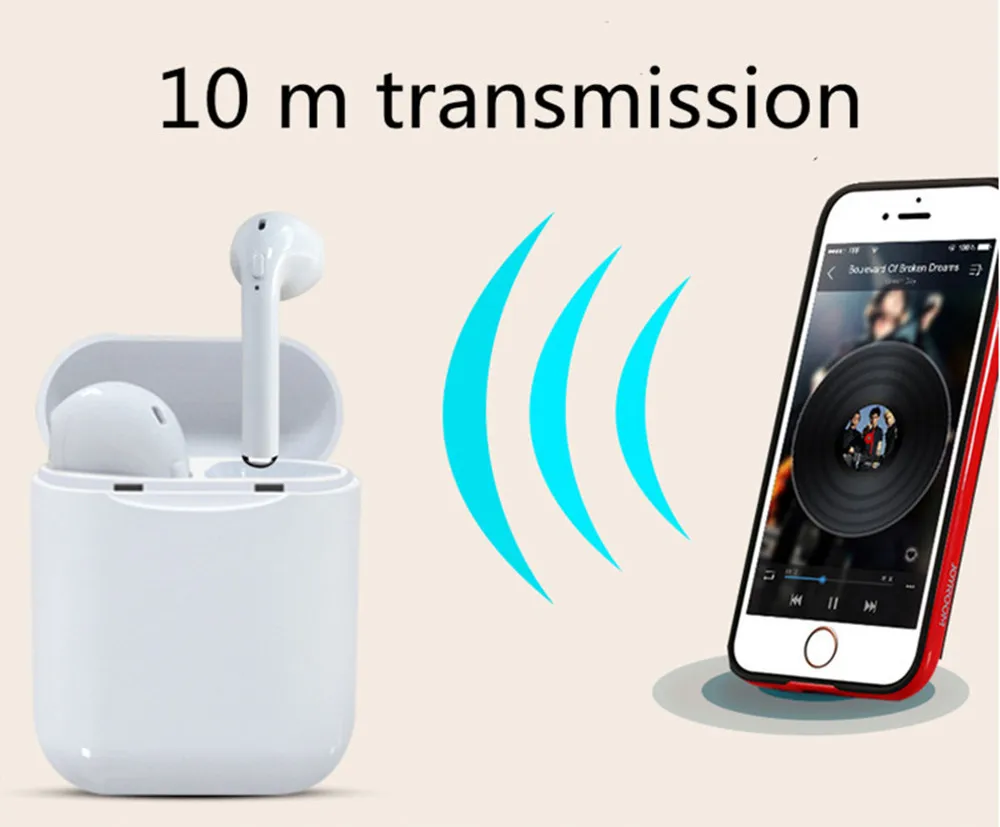 I11 TWS Bluetooth 5 0 беспроводные наушники мини i7s с микрофоном для iPhone Samsung Xiaomi