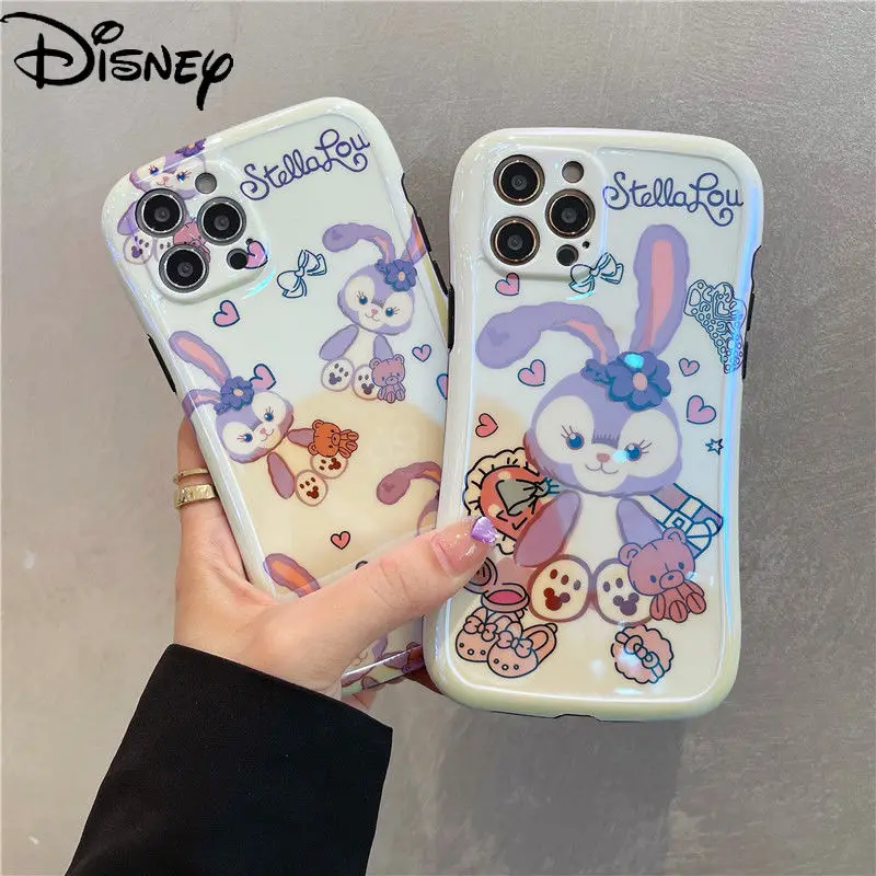 

Disney StellaLou Cartoon Phone Case for iPhone12 12Pro 12Promax 11 Pro 11Promax Mini X XS MAX XR 7 8 Plus Blu-ray Cover