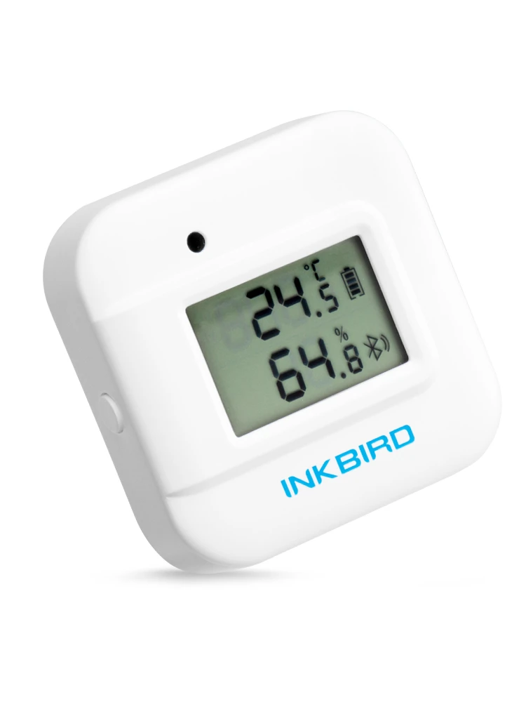 

Inkbird IBS-TH2 Plus Bluetooth Thermometer Hygrometer with External Probe Smart Sensor for Household Indoor Baby Weather Station