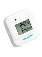 inkbird ibs th2 plus bluetooth thermometer hygrometer with external probe smart sensor for household indoor baby weather station