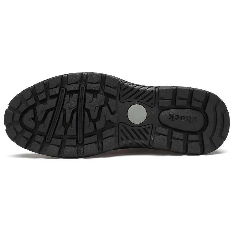 Мужские ботинки ручной работы водонепроницаемые полусапожки из натуральной