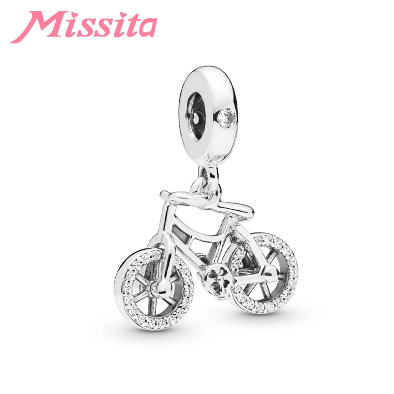 Романтические Подвески MISSITA в виде крошечного велосипеда подходят для брендовых