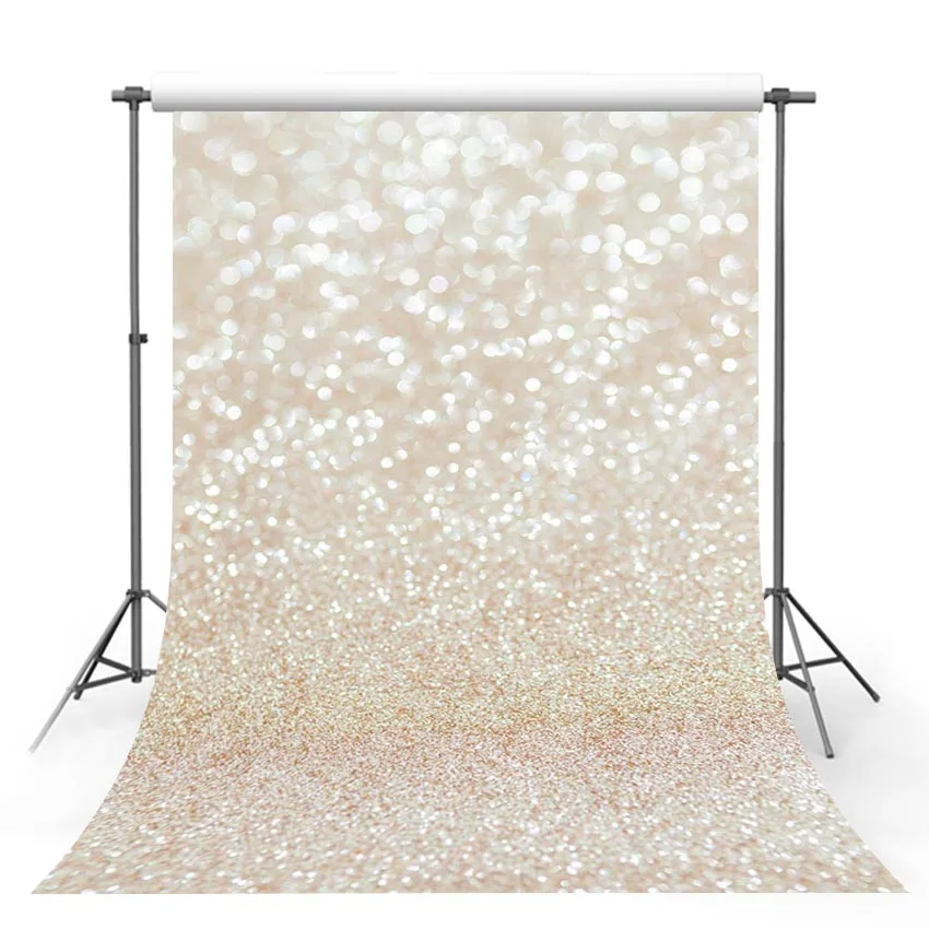 Фоны Mehofond для фотосъемки блестящий в горошек светлый боке Свадьба День Рождения