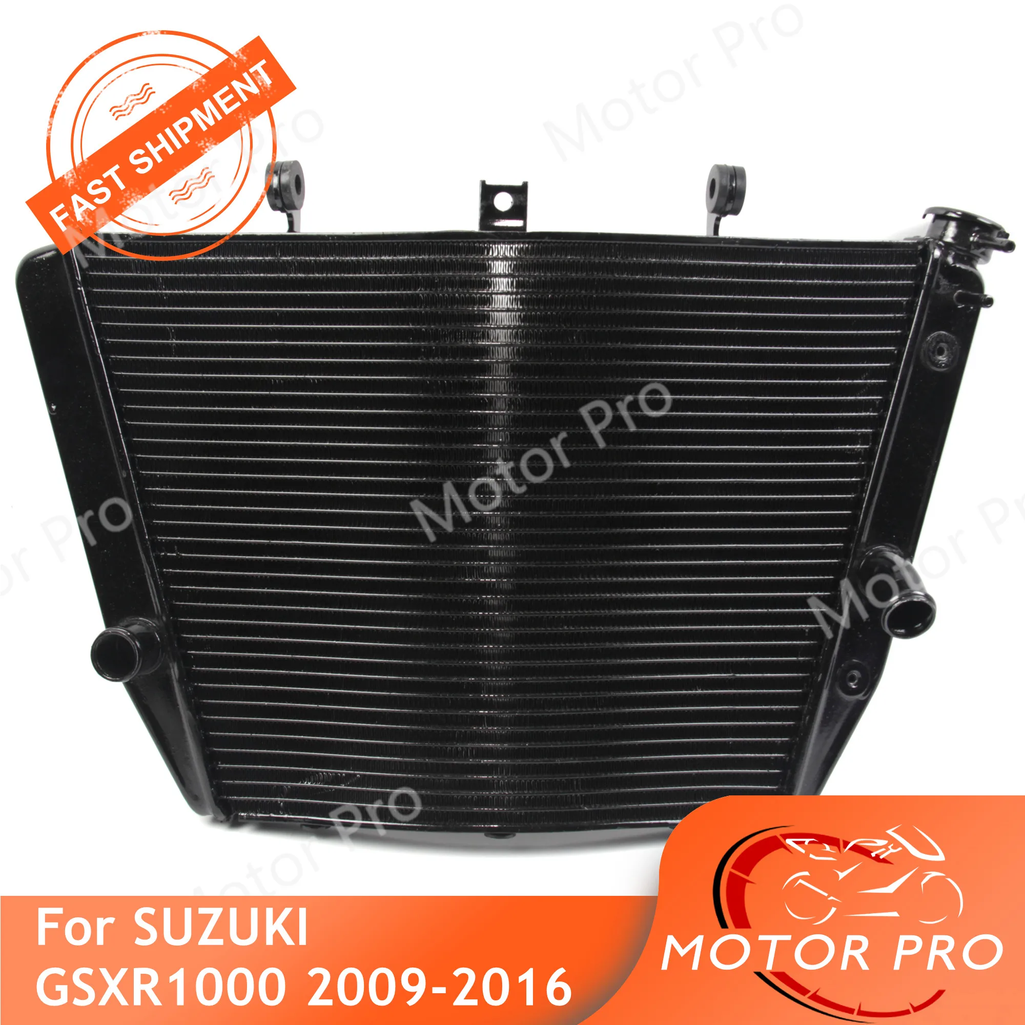 Radiator For Suzuki GSXR 1000 2009 - 2016 Motorcycle Cooling Cooler GSX R GSX-R GSXR1000 2010 2011 2012 2013 2014 2015 Black | Автомобили