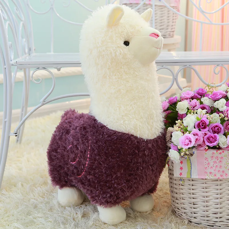 65 см Kawaii Альпака плюшевая кукла милая мягкая лама подушка для сна Мягкие игрушки