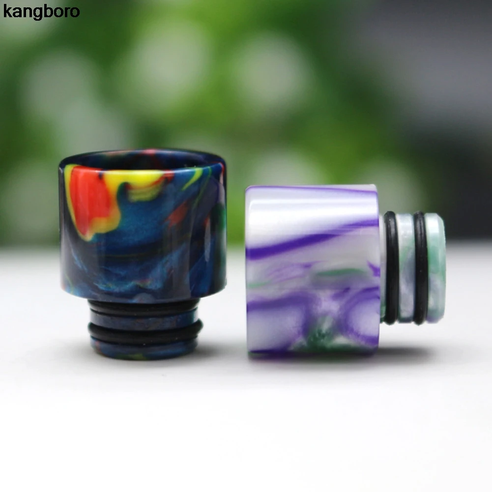 

510 дрип-тип смолы цветной мундштук для 510 капельного распылителя